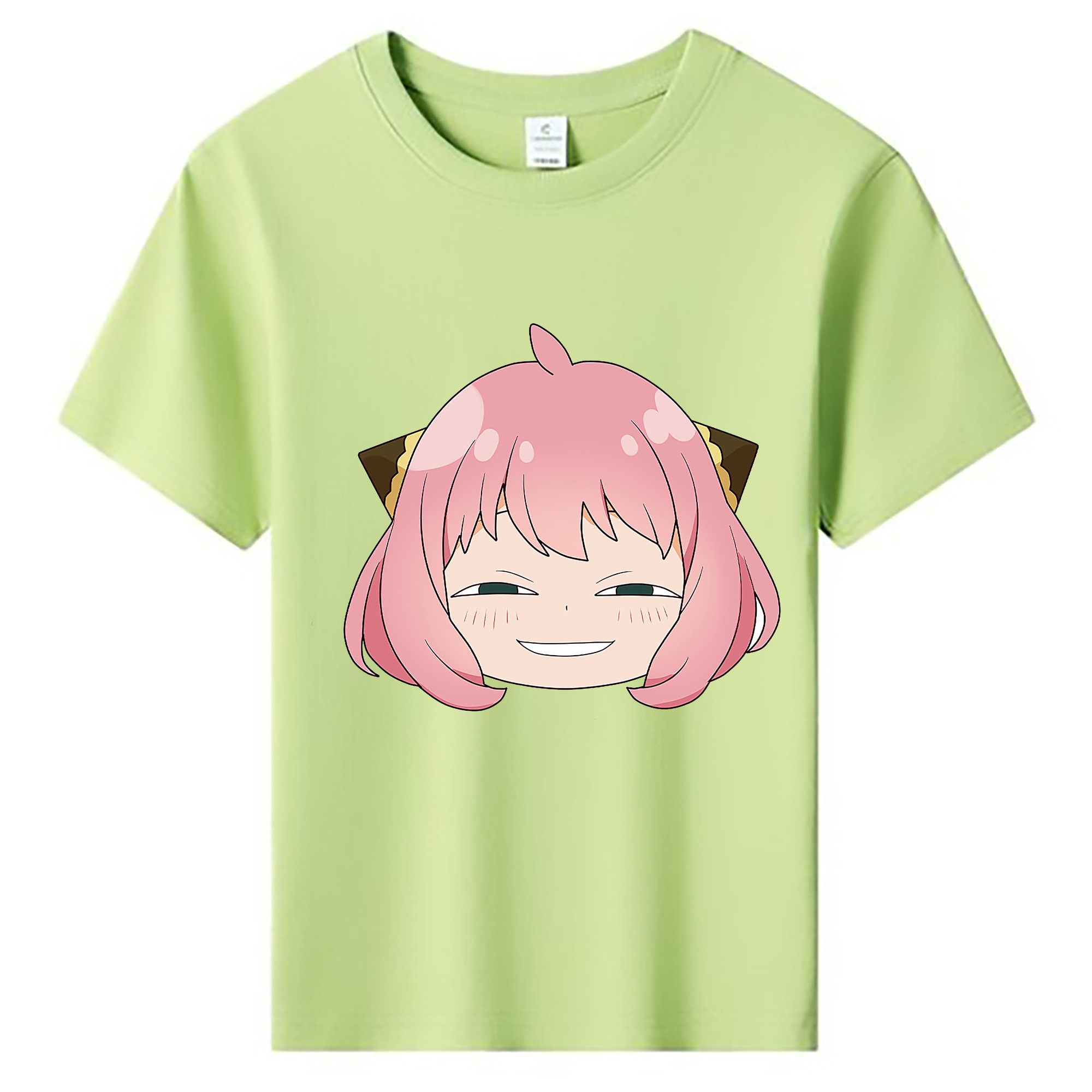 （画像用） SPY×FAMILY间谍家家酒 綿100％キッズTシャツ（フロントプリント）
